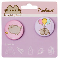 Zestaw przypinek, Pusheen, 2 szt. Empik