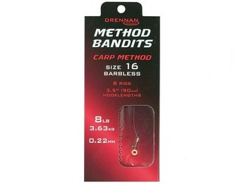 Zestaw Przyponowy Drennan Bandit Carp Method 0,22mm - DRENNAN