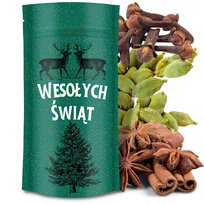 Zestaw przypraw do grzańca anyż goździki cynamon kardamon w torebce prezent na święta 50 g