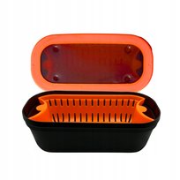 ZESTAW PUDEŁKO DO ODSĄCZANIA PELLETU KUKURYDZY 2W1 17X7,5X6 CM Z SITKIEM Miracle