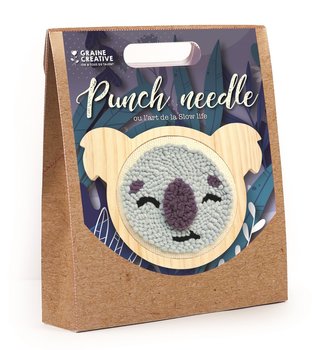 Zestaw Punch Needle Koala D: 15 cm - GRAINE CREATIVE