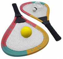 Zestaw Rakietek Do Badmintona Z Lotką I Piłką Do Zabawy Do Gry Zespołowej