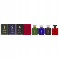 ralph lauren polo black woda toaletowa 15 ml   zestaw