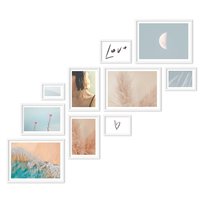 Zestaw Ramek Prawy- Galeria Ramek Na 10 Zdjęć