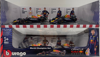 ZESTAW Red Bull F1 Verstappen Perez RB19 RB18 RB16B  BBurago 1:43 - Bburago