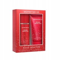 women'secret rouge seduction mgiełka do ciała 85 ml   zestaw  