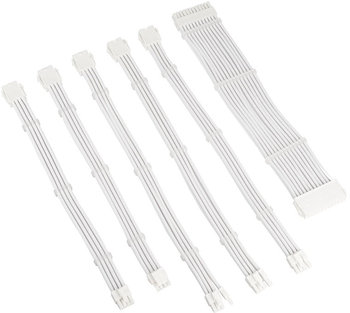 Zestaw rozszerzający w oplocie Kolink Core Adept - biały - Kolink