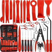 ZESTAW ŚCIĄGACZY ŁYŻEK DO DEMONTAŻU TAPICERKI SZCZYPCE WYJMAKI SPINEK RADIA