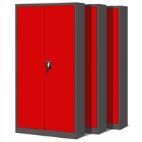 Zestaw SET Szaf Metalowych 3 x JAN NOWAK Model JAN H 900x1950x400 ...