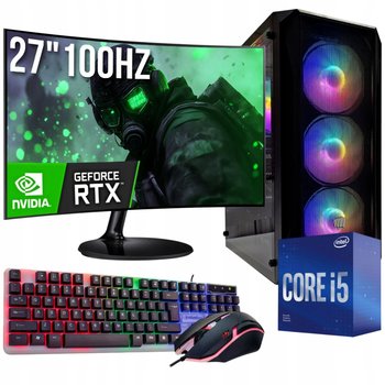 ZESTAW SHADOWBLADE i5 12400F 32GB RTX 4060 SSD 1TB + Monitor 27" 100Hz - Adronix