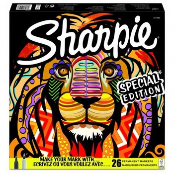 Zestaw Sharpie Fine "Lion" mix box 26 - Sharpie®