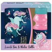 Zestaw Śniadaniówka+Bidon Jednorożec 13
