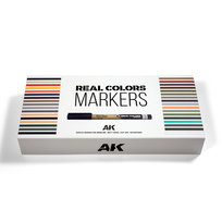 Zestaw Special Box Real Colors Markers, 34 kolory, AK Interactive Inna marka