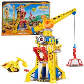 Zestaw Spin Master Psi Patrol Rubble & Crew Bark Yard Crane Tower - Spin Master
