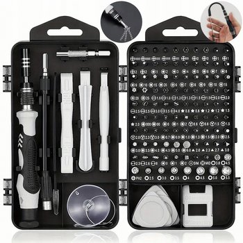 ZESTAW ŚRUBOKRĘTÓW PRECYZYJNYCH UNIWERSALNE WKRĘTAKI TORX BITY ETUI 115el - Digi+