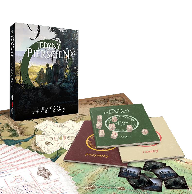 Zestaw Startowy Jedyny Pierścień Gra RPG Władca Pierścieni, Black Monk