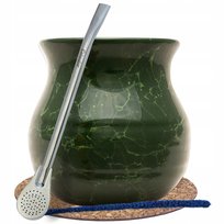Zestaw STARTOWY Yerba Mate Matero Tykwa + Bombilla