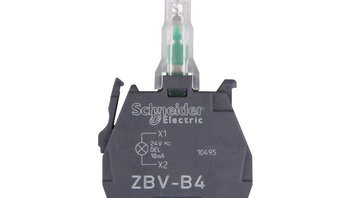 Zestaw świetlny z diodą LED czerwony 24V AC/DC ZBVB4 - SCHNEIDER ELECTRIC