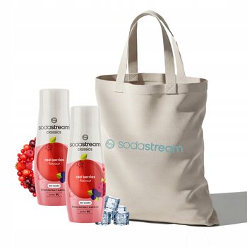 Zestaw Syrop do wody SodaStream Owoce Leśne Zero 2x440 ml + Torba - SodaStream