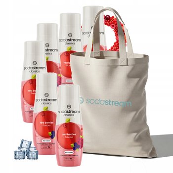Zestaw Syrop do wody SodaStream Owoce Leśne Zero 6x440 ml + Torba - SodaStream