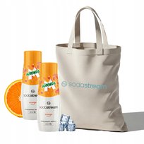 Zestaw Syrop koncentrat do wody SodaStream MIRINDA 2x440ml + Torba