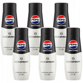 Zestaw Syropów do saturatora SODASTREAM Pepsi Max Zero Cukru 6 x 440ml - SodaStream