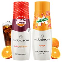 Zestaw syropów saturator Sodastream Shwip Shwap Cola Pomarańcza + Mirinda