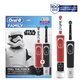 Zestaw Szczoteczka elektryczna ORAL-B Vitality 100 Black Edition + Kids 3+ Star Wars - Oral-B