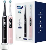 Zestaw Szczoteczka magnetyczna ORAL-B iO6 Duo Pack Black / Pink Sand 
