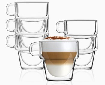 Zestaw szklanek do kawy z podwójną ścianką VIALLI DESIGN Senso, 350 ml, 6 szt. - Vialli Design