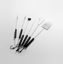 Zestaw sztućców do grilla LANDMANN 102, 38 cm, 5 elementów