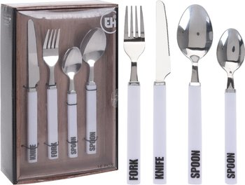 Zestaw sztućców polerowanych EH EXCELLENT HOUSEWARE, 16 elementów - EH Excellent Houseware