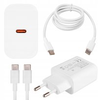 ZESTAW SZYBKA ŁADOWARKA KOSTKA SIECIOWA USB TYPE-C + KABEL TYPE C | PD20W MasterLED