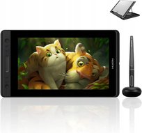 ZESTAW Tablet graficzny Huion Kamvas Pro 13 RYSIK regulowany STOJAK biuro
