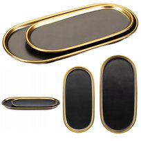 Zestaw Tac Dekoracyjnych Lovia Black - HowHomely