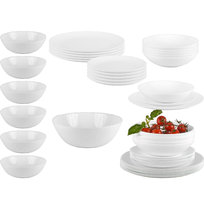 Zestaw talerzy obiadowych coconut 43 el 12 osób