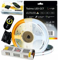 Zestaw Taśma LED Neon COB 24V 10m CCT 2700-6500K CIEPŁA NEUTRALNA ZIMNA
