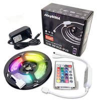 ZESTAW Taśma LED RGB 3m WiFi Bluetooth TUYA Pilot