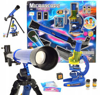 Zestaw Teleskop I Mikroskop Dla Dzieci Nauka U04