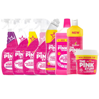 Zestaw THE PINK STUFF do sprzątania MIX 8 szt - The Pink Stuff