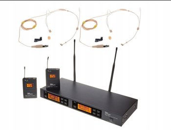Zestaw the t.bone free solo Twin PT823 MHz+ 2x HeadmiKe-D mikrofon nagłowny - the t.bone