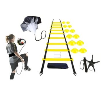 Zestaw treningowy do ćwiczenia precyzji szybkości piłka nożna cardio - Hemi