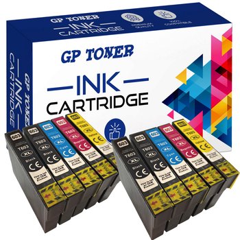 Zestaw Tuszy  do Epson 603XL WF2835 2850 2830 DWF XP2100 2105 3100 4100 3105 - GP TONER