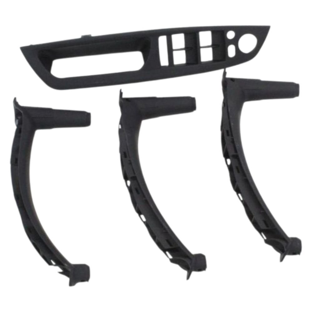 Calandre M Look Noir Brillant Pour BMW X5 E70 & X6 E71/E72 – Grille Avant Double Lamelle Sport, Look Aggressif 2007-2014
