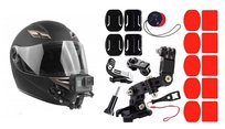 Zestaw Uchwytów mocowań do kasku kask do kamery GOPRO SJ Cam DJI Insta Sony Sony