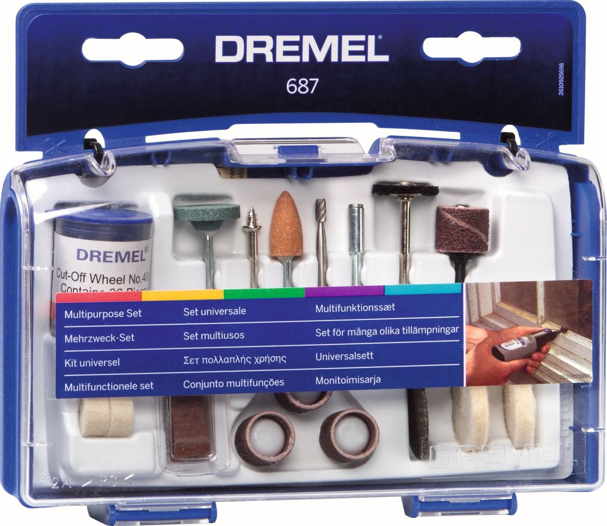 Zestaw uniwersalny DREMEL 26150687JA
