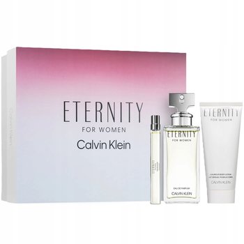 Zestaw upominkowy Calvin Klein Eternity 100 ml + mini 10 ml + balsam 100 ml - Calvin Klein