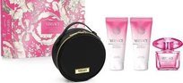 Zestaw Versace Bright Crystal Absolu Edp (90 Ml + 100 Ml + 100 Ml+ Kosmetyczka)