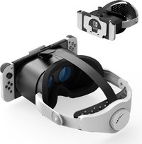 ZESTAW VR DO SWITCH / OKULARY OLED VR REGULOWANY PASEK NA GŁOWĘ GOGLE 3D AQUA SPORT