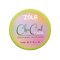 Zestaw wałeczków silikonowych do rzęs zola chic curl  (xs, s, m, l, xl)